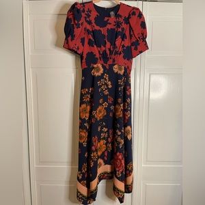 Vince Camuto floral dress.